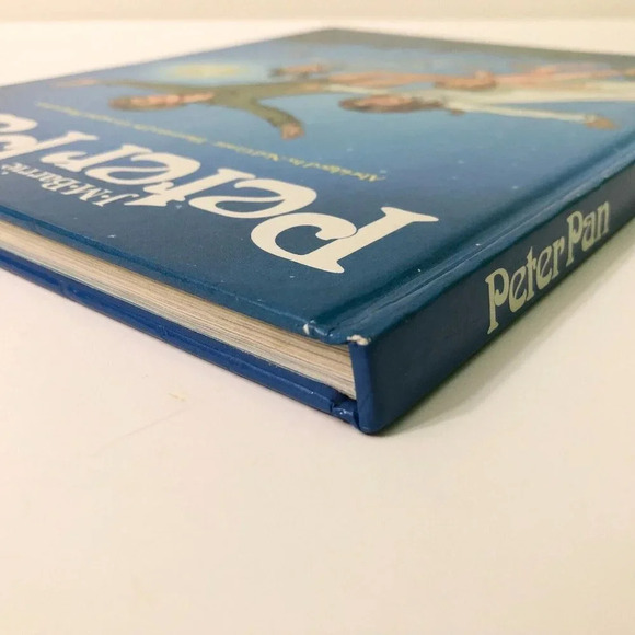 Vtg 1985  Peter Pan J M Barrie Dean Hardcover Book Neil Grant - Picture 5 of 16